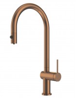 Grifo cocina LAZIO oro rosa cepillado