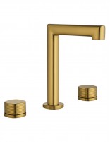 Grifo de lavabo sobre encimera - oro cepillado FIRENZE de IMEX