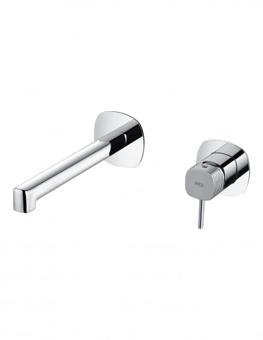 Grifo de lavabo empotrado monomando - cromo FIRENZE de IMEX