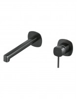 Grifo de lavabo empotrado monomando - black gun metal FIRENZE de IMEX