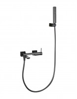 Monomando kit baño/ducha - black gun metal FIRENZE de IMEX