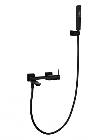 Monomando kit baño/ducha - negro FIRENZE de IMEX