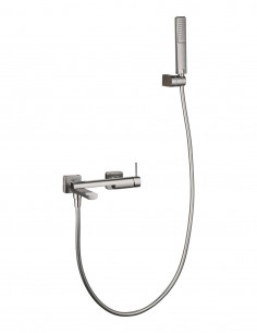 Monomando kit baño/ducha - níquel cepillado FIRENZE de IMEX