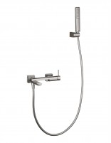 Monomando kit baño/ducha - níquel cepillado FIRENZE de IMEX