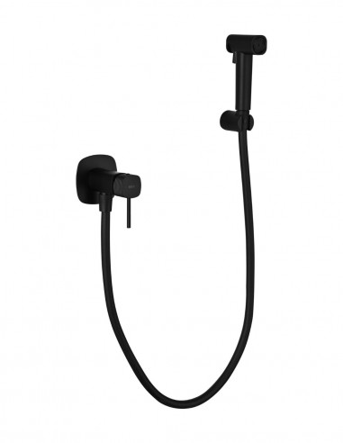 Grifo de bidé empotrado monomando - negro FIRENZE de IMEX