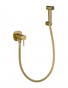 Grifo de bidé empotrado monomando - oro cepillado FIRENZE de IMEX
