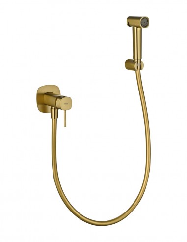 Grifo de bidé empotrado monomando - oro cepillado FIRENZE de IMEX