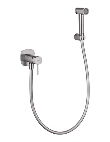 Grifo de bidé empotrado monomando - níquel cepillado FIRENZE de IMEX