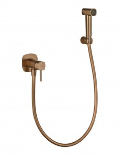 Grifo de bidé empotrado monomando - oro rosa cepillado FIRENZE de IMEX