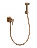 Grifo de bidé empotrado monomando - oro rosa cepillado FIRENZE de IMEX