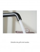 Grifo monomando de lavabo - black gun metal BLESS de IMEX