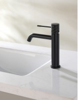 Grifo monomando de lavabo - negro BLESS de IMEX
