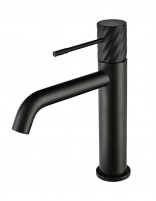 Grifo monomando de lavabo - negro BLESS de IMEX