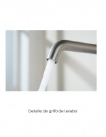 Grifo monomando de lavabo - níquel cepillado BLESS de IMEX