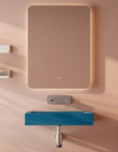 Encimera lavabo fondo reducido - DARYA de colores de Coycama