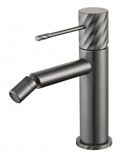 Grifo monomando de bidé - black gun metal BLESS de IMEX