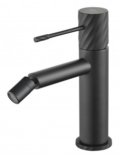Grifo monomando de bidé - negro BLESS de IMEX