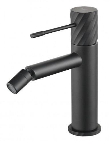 Grifo monomando de bidé - negro BLESS de IMEX