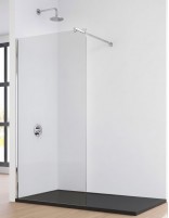 Mampara cromo - ORIENTE 1 hoja fija de Bathplus