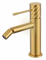 Grifo monomando de bidé - oro cepillado BLESS de IMEX