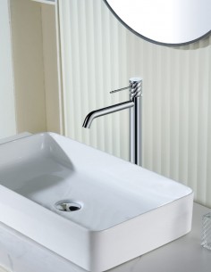 Grifo monomando lavabo alto - cromo BLESS de IMEX 2