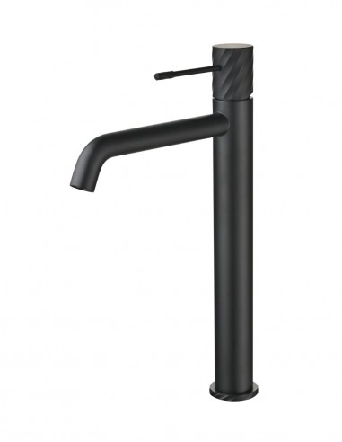 Grifo monomando lavabo alto - negro BLESS de IMEX