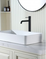 Grifo monomando lavabo alto - negro BLESS de IMEX