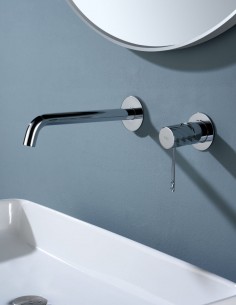 Grifo monomando de lavabo empotrado - cromo BLESS de IMEX 2