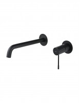 Grifo monomando de lavabo empotrado - negro BLESS de IMEX