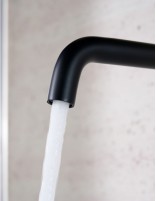 Grifo monomando de lavabo empotrado - negro BLESS de IMEX