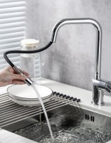 Grifo cocina MONZA - cromo IMEX detalle