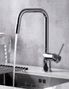 Grifo cocina MONZA - cromo IMEX detalle