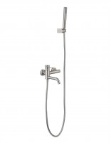Grifo monomando kit de baño/ducha - níquel cepillado BLESS de IMEX