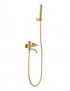Grifo monomando kit de baño/ducha - oro cepillado BLESS de IMEX