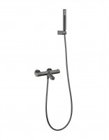 Grifo termostático kit de baño/ducha - black gun metal BLESS de IMEX