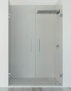 Mampara abatible 2 puertas modelo TEBAS de Seviban