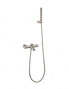 Grifo termostático kit de baño/ducha - níquel cepillado BLESS de IMEX