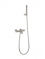 Grifo termostático kit de baño/ducha - níquel cepillado BLESS de IMEX