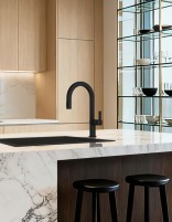 Grifo cocina CANADÁ - negro mate IMEX ambiente