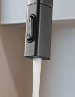 Grifo cocina CANADÁ - black gun metal IMEX detalle