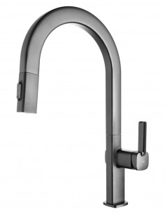 Grifo cocina CANADÁ - negro mate IMEX 2