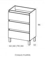 Conjunto fondo reducido croquis