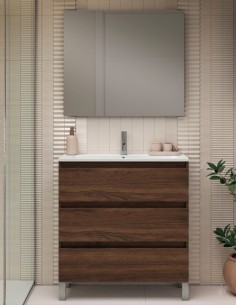 Conjunto fondo reducido modelo 3 cajones lavabo incluido Nido de Visobath 2