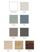 Columna de baño Visobath Basic acabados