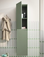 Columna de baño Visobath Basic detalle musgo