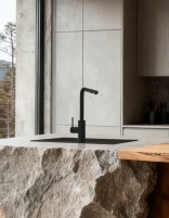 Grifo cocina OPORTO - negro mate IMEX ambiente