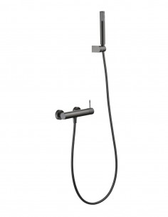Monomando kit ducha - black gun metal BLESS de IMEX