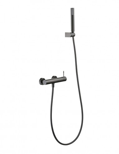 Monomando kit ducha - black gun metal BLESS de IMEX