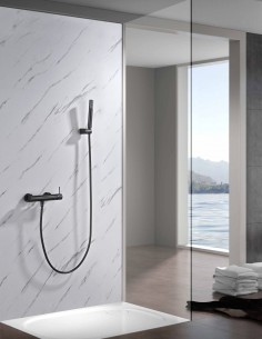Monomando kit ducha - black gun metal BLESS de IMEX 2