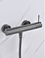Monomando kit ducha - black gun metal BLESS de IMEX